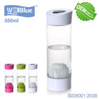 Colorful Wellblue Sport Alkaline Mineral Water Bottle Purifier 70mmx222mm