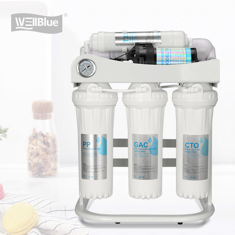 Under Sink 50G Reverse Osmosis Water Purifier With 5L Tank Water Dispenser