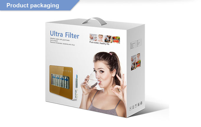 5 σταδίων undersink UF αλκαλική νερού φίλτρων κασέτα φίλτρων νερού μηχανών αλκαλική